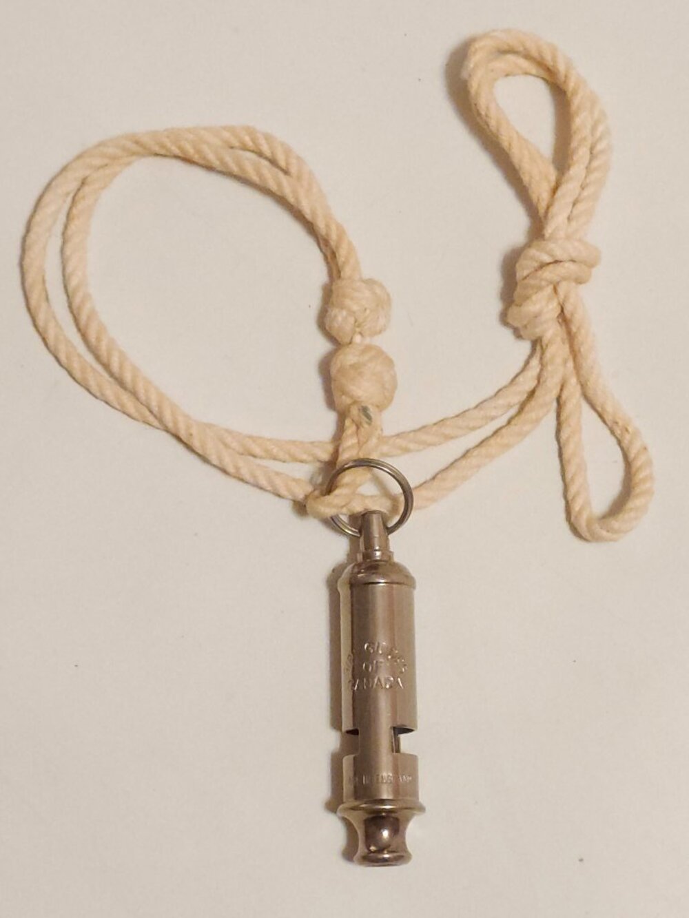 Vintage Whistle Girl Guides of Canada Made in England